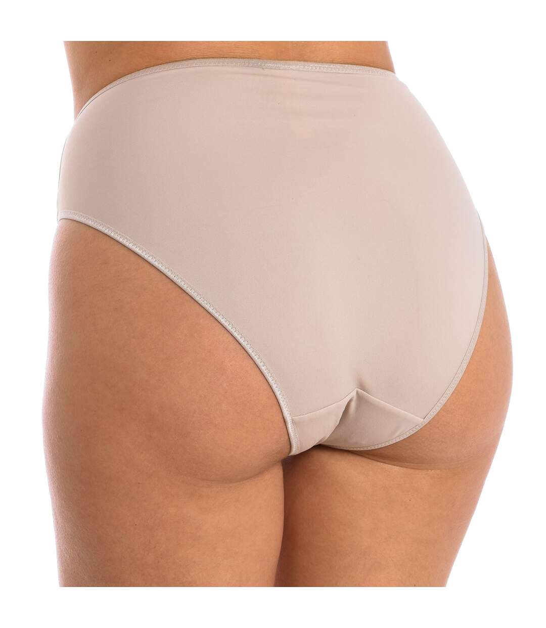 Basic briefs in soft microfiber for women, model 803. Comfort, softness and perfect fit.-2