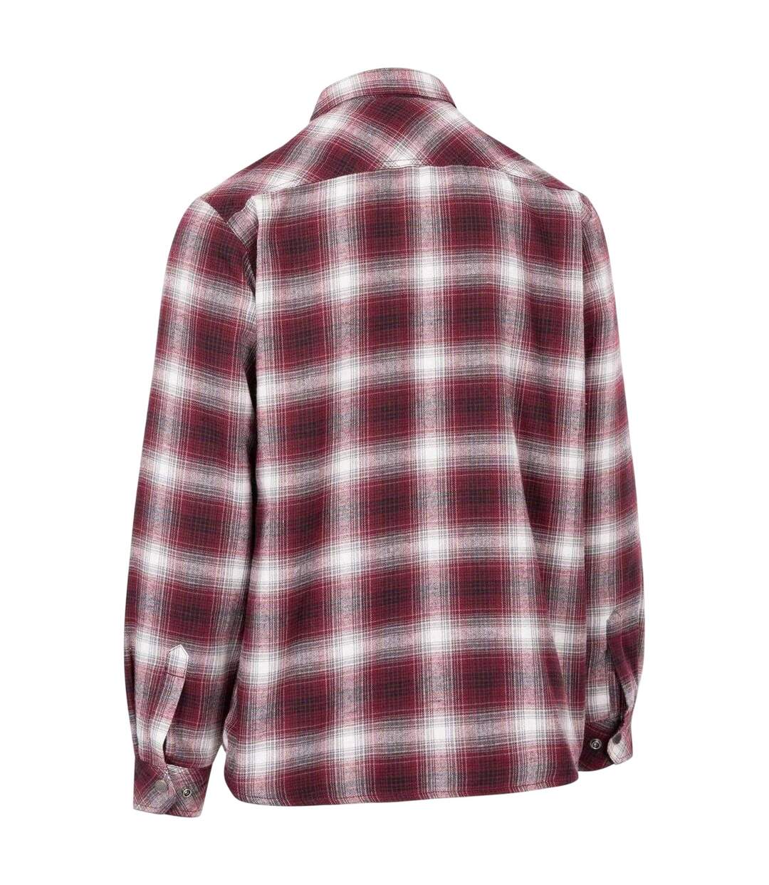 Mens Collared Shirt Merlot Trespass-3