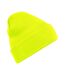 Bonnet à revers mixte jaune fluo Beechfield