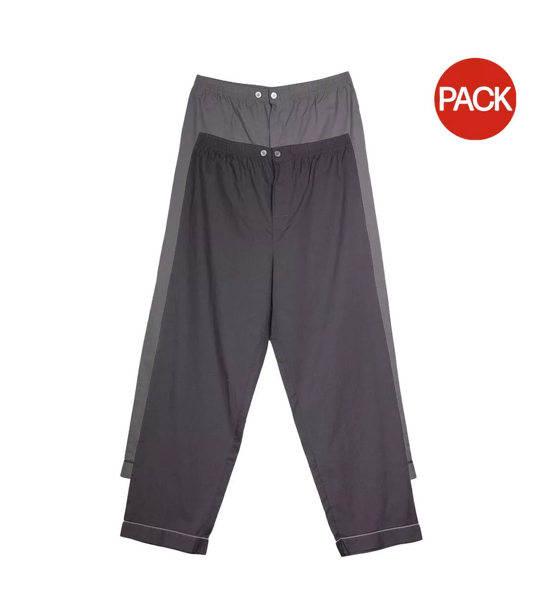 Bas De Pyjama Motif/style Tissé Homme Charbon Gris Keanu-2