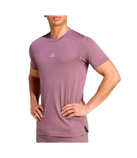 T-Shirt violet homme adidas ix9125