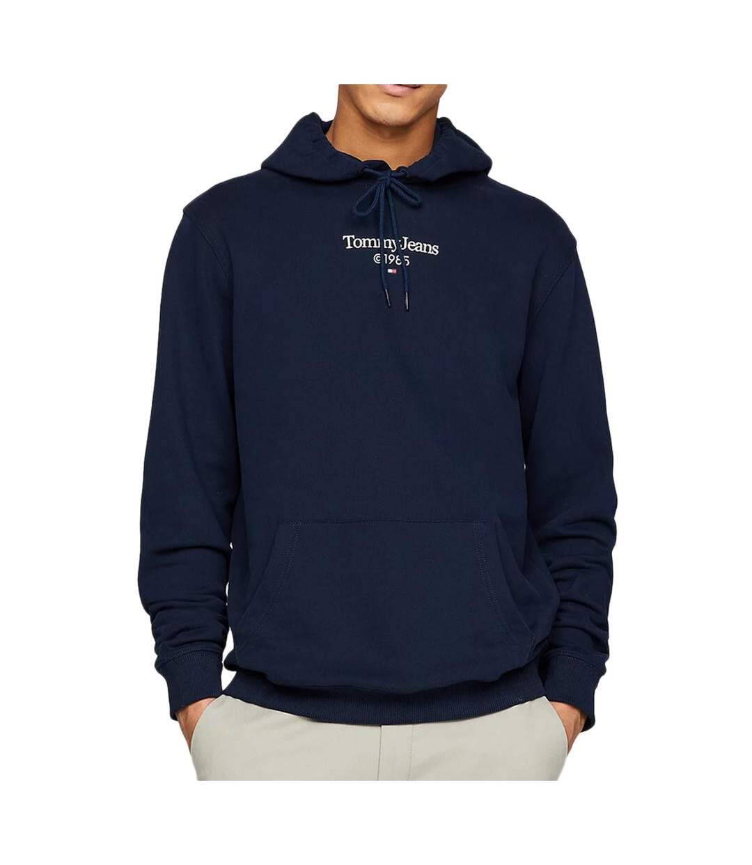 Sweat à Capuche Marine Homme Tommy Hilfiger Entry Graphi - L-1