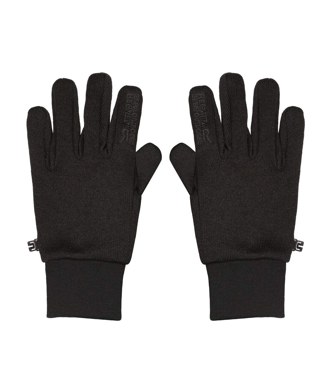 Mens Veris Winter Gloves Black Regatta-2