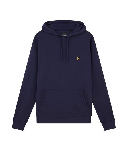 Mens plus pullover hoodie navy Lyle & Scott