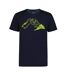 T-shirt Beeville Homme Bleu Vert Icepeak-1