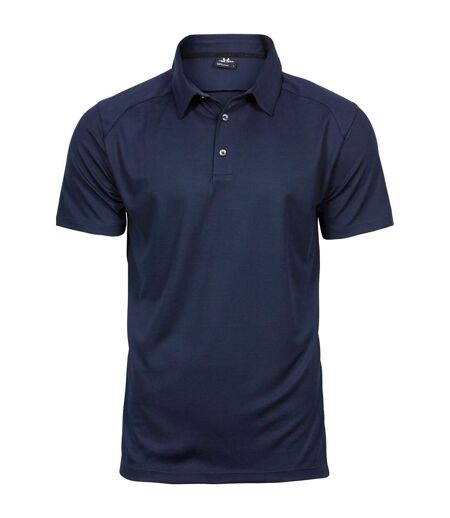 Mens Luxury Sport Polo Shirt Navy Tee Jays
