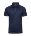 Mens Luxury Sport Polo Shirt Navy Tee Jays-1