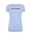 T-shirt Femme Bleu Head-1