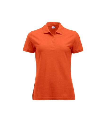 Polo manhattan femme orange sang Clique Clique