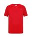 T-shirt Motif/style Logo 3d Homme Rouge Slazenger-1