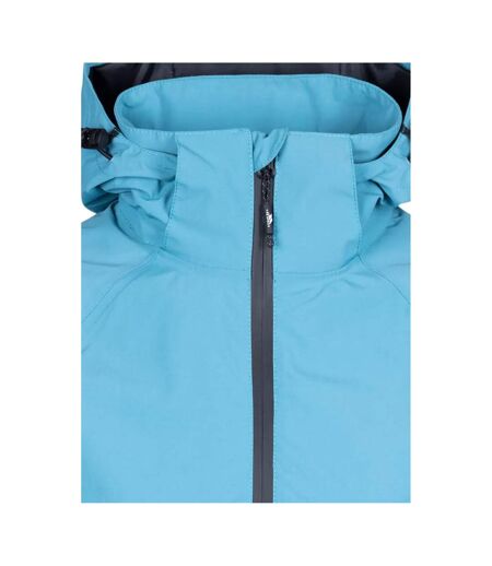 Womens/ladies Tilbury Tp75 Waterproof Jacket Storm Blue Trespass