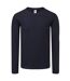 T-shirt Iconic Adulte Bleu Marine Sombre Fruit Of The Loom-1