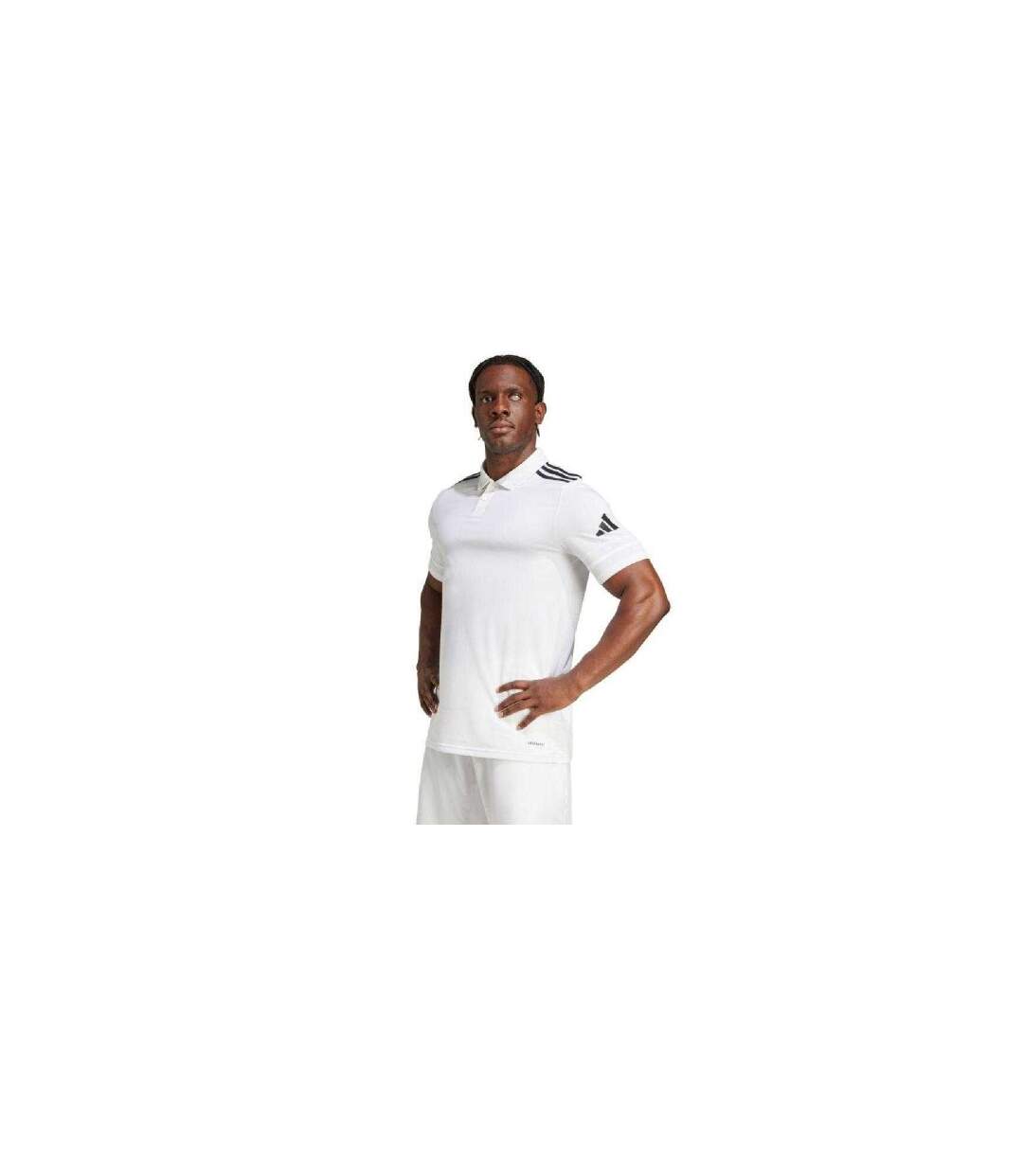 Polo Squadra Homme Blanc Adidas-1