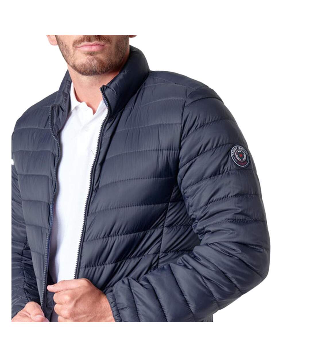 Doudoune marine homme teddy smith blight-2