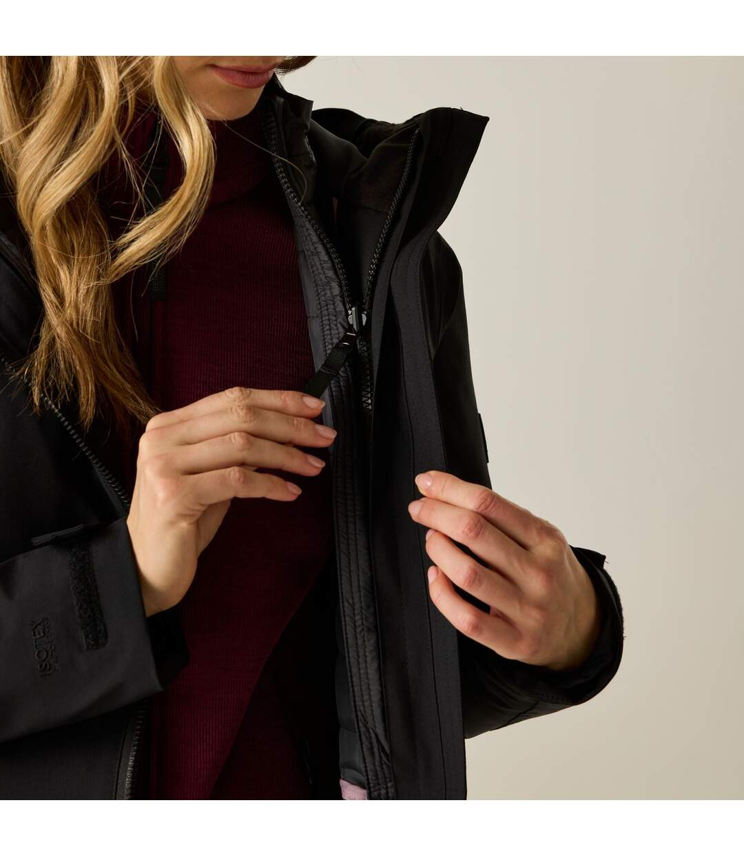 Veste Denbury Femme Noir Anthracite Regatta-4