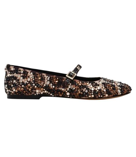 Ballerines Motif/style Imprimé Léopard Brissa Femme Beige Noir Steve Madden