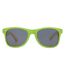 Avenue Sun Ray Bamboo Sunglasses (Lime Green) (One Size)
