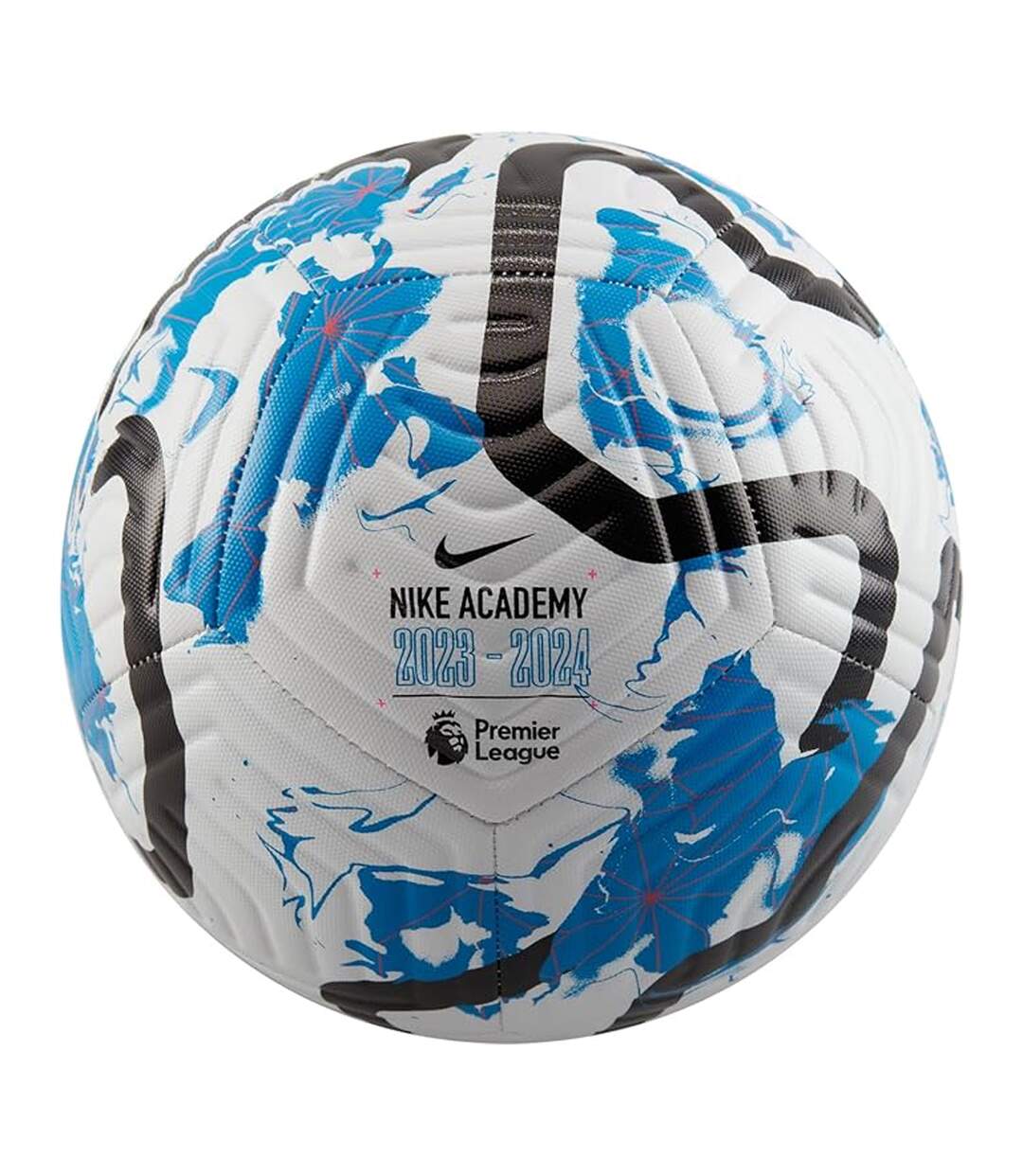 Ballon De Foot Motif/style Géométrique Taille 5 Blanc Bleu Sondico-2