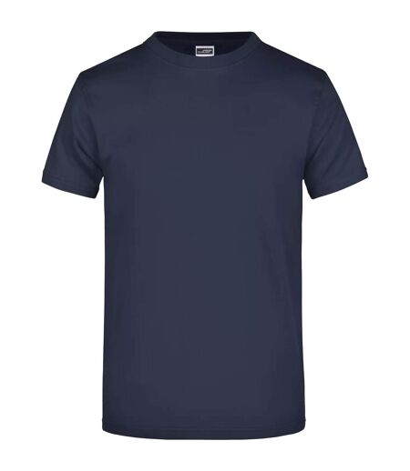 T-shirt Motif/style Uni Homme Bleu Marine James And Nicholson