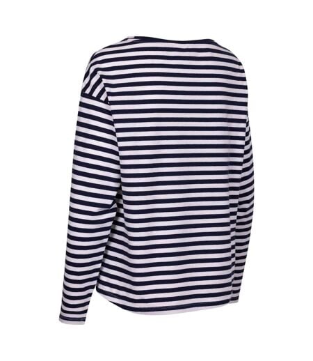 Haut Style À Rayures Thelma Femme Bleu Marine Trespass