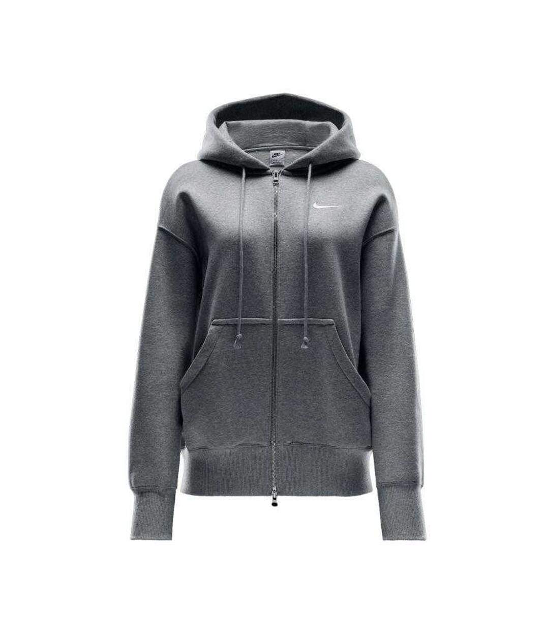 Sweat À Capuche Phoenix Femme Gris Nike-2