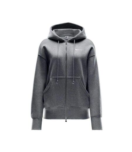Sweat À Capuche Phoenix Femme Gris Nike