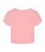 T-shirt Femme Rose Uni Mélange Bella + Canvas-2