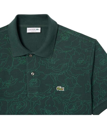 Polo Style Floral L.12.12 Homme Vert Lacoste