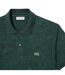 Polo Style Floral L.12.12 Homme Vert Lacoste-4