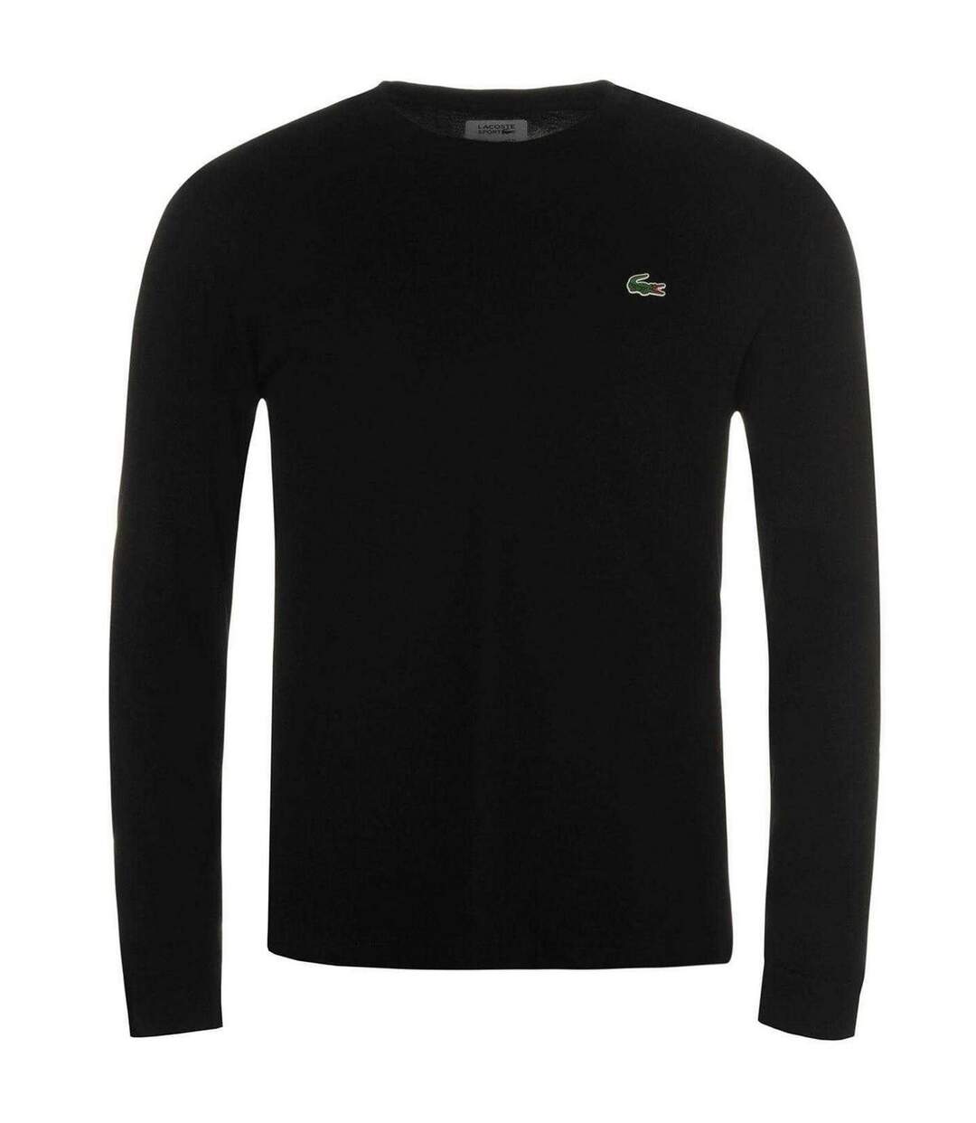 T-shirt Manches Longues Homme Noir Lacoste-2