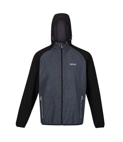 Mens arec iii jacket ash grey marl/black Regatta