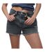 Womens/ladies 501 original shorts black Levis-1