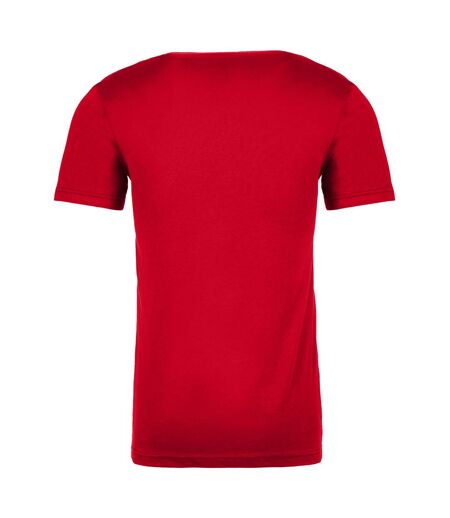 Next Level Adults Unisex Crew Neck T-Shirt (Red) - UTPC3469