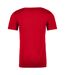 Next Level Adults Unisex Crew Neck T-Shirt (Red) - UTPC3469