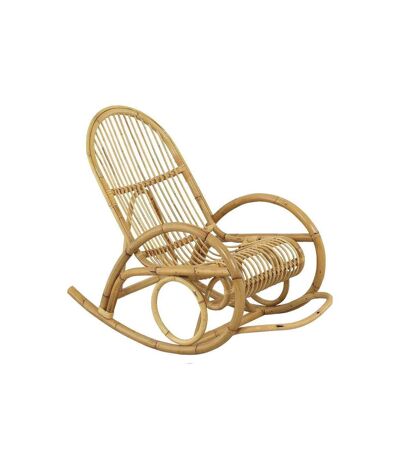 Fauteuil Rocking-chair en manau Non écorcé