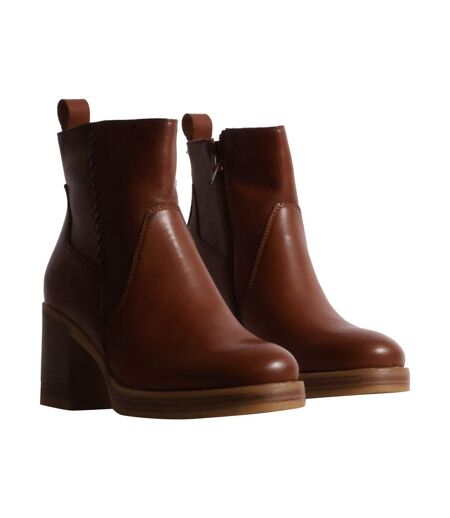 Bottines à Talon Cuir The Divine Factory Alénoa