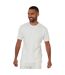 Mens Embroidered Flower Regular T-shirt White Threadbare-2