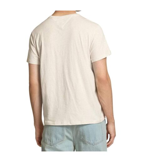 T-shirt Uni Pour Hommes Paquet De 5 Écru Tommy Hilfiger