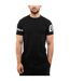 T-shirt Motif/style Imprimé Sur Manche Homme Noir Ozoshi-1