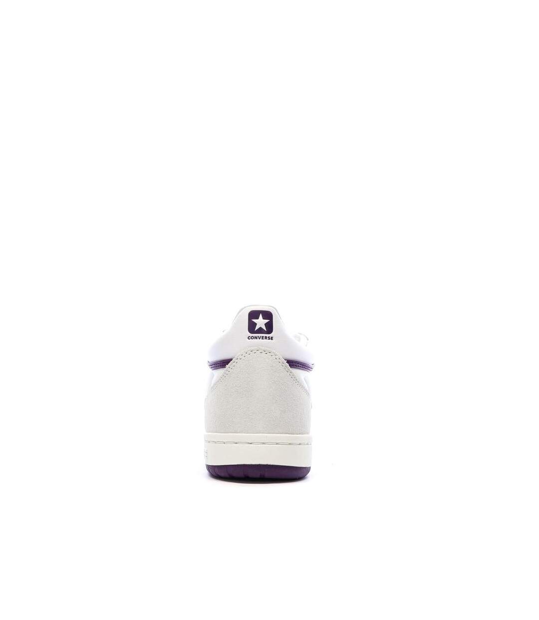 Baskets blanc/violet homme converse fastbreak pro-3
