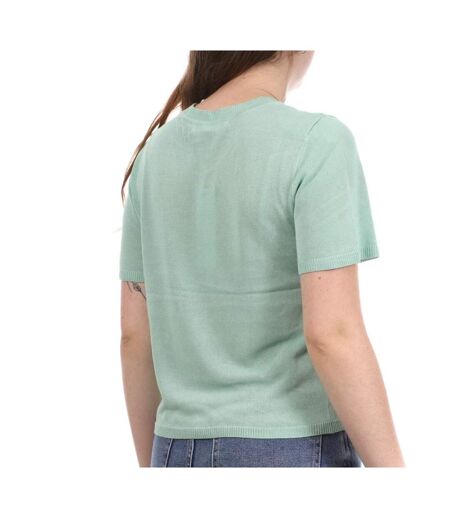 T-shirt Vert Femme Only Shirley - L