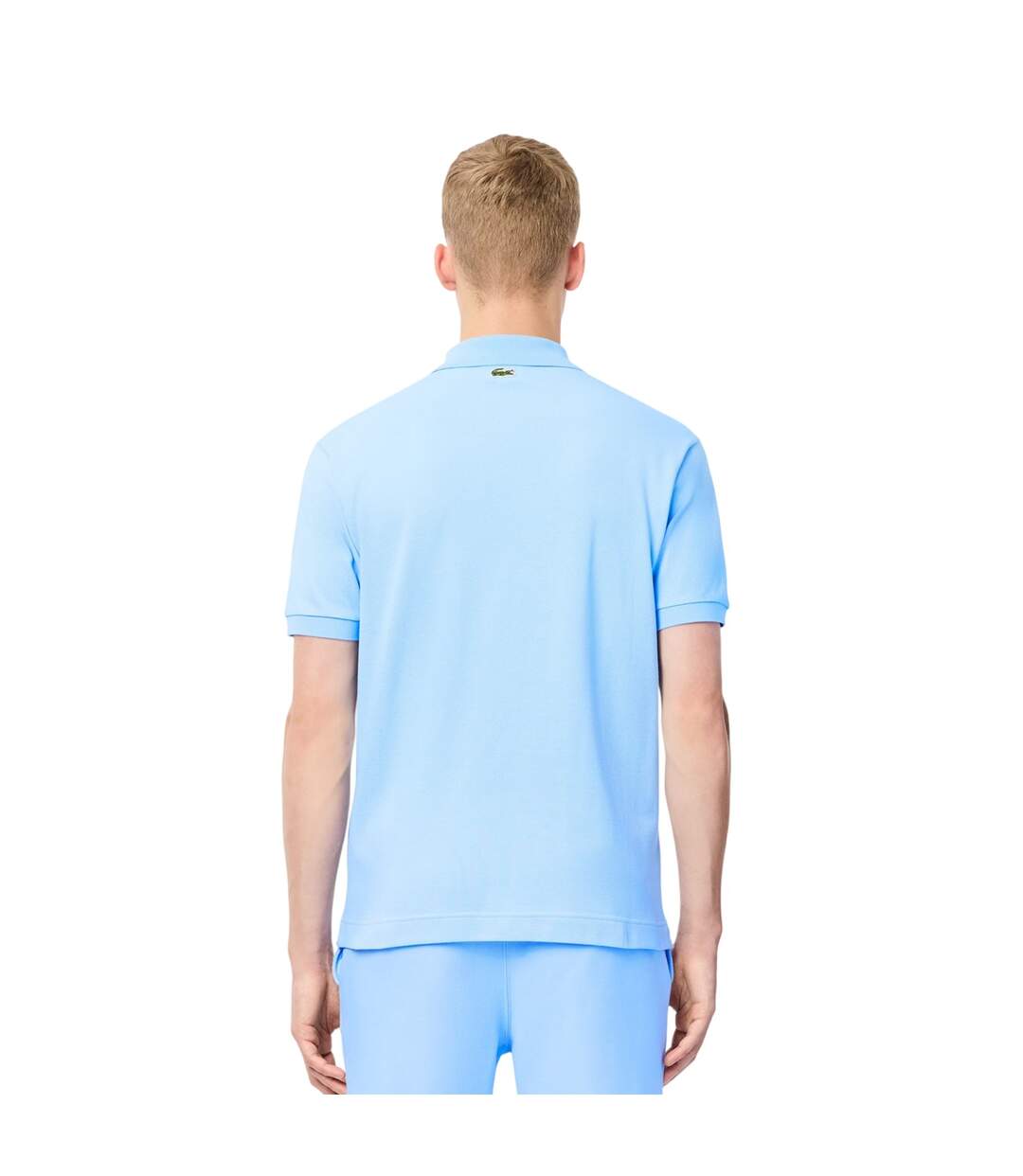Polo Motif/style Signature L.12.12 Homme Bleu Clair Lacoste-3