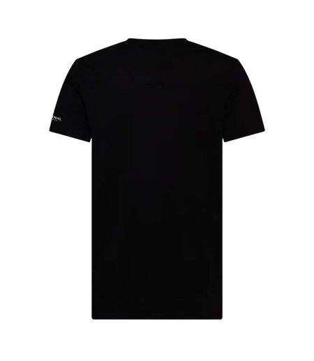 Mens Portville T-shirt Black Crosshatch