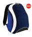 Lot de 2  Sac à dos 21 litres taille unique bleu marine/bleu roi vif/blanc Bagbase