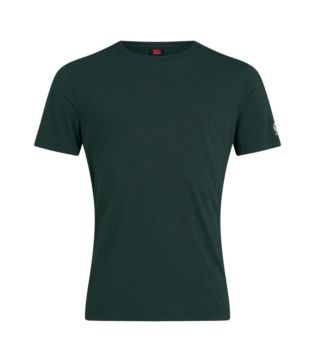 Mens Club Plain T-shirt Forest Canterbury-1