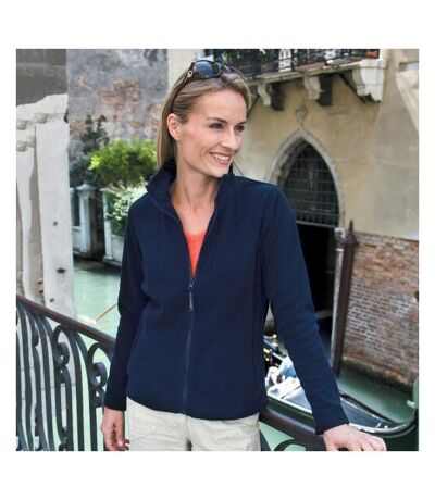 Result Ladies/Womens La Femme® High Grade Microfleece Jacket (490 GSM) (Navy Blue) - UTBC853