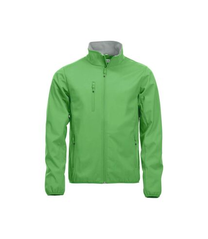 Clique Mens Basic Soft Shell Jacket (Apple Green)
