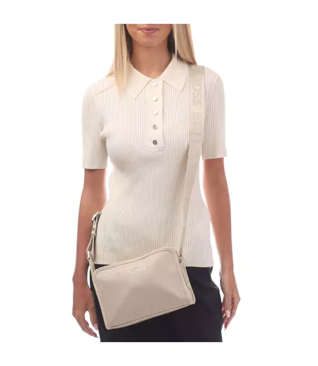 Sac À Bandoulière Sandy Taille Unique Beige Boss