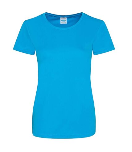 AWDis Just Cool Womens/Ladies Girlie Smooth T-Shirt (Sapphire Blue)