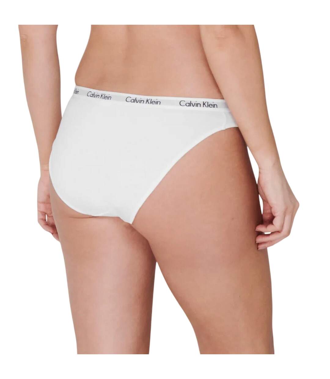 Bas De Maillot De Bain Carousel Femme Blanc Calvin Klein-4